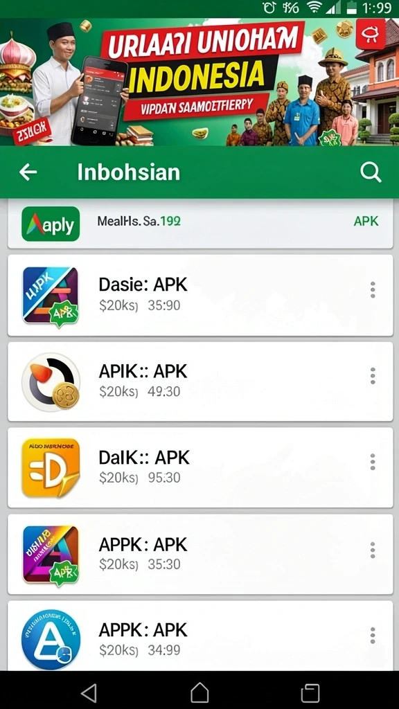 Tampilan antarmuka pengguna yang menarik dan ramah.