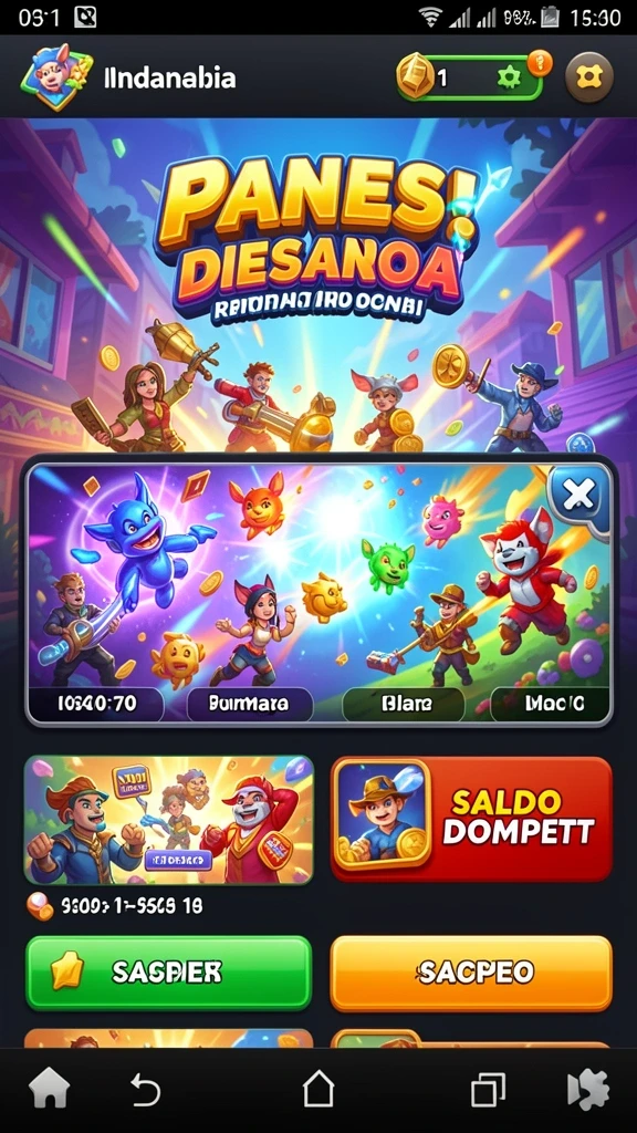 Visual yang memukau dari karakter dalam game.