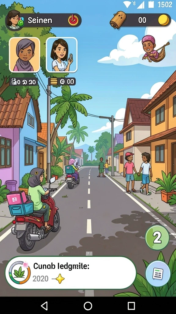 Gambar antarmuka yang intuitif dan mudah digunakan.