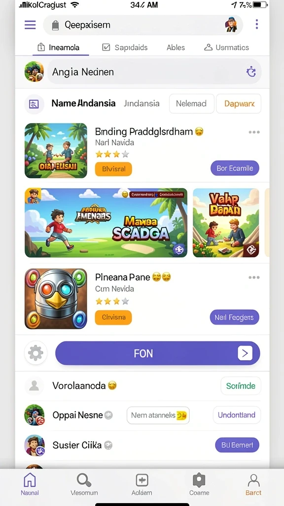 Karakter-karakter unik dengan kemampuan khusus yang menarik.