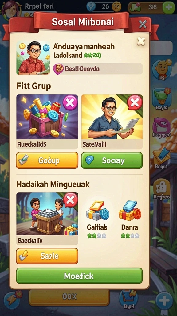 Tampilan antarmuka yang menarik dan mudah dinavigasi.