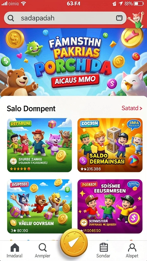Beragam pilihan tema slot yang menghibur.