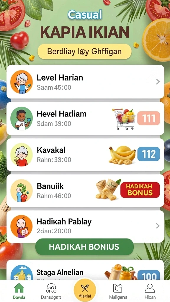 Antarmuka permainan yang mudah dipahami oleh semua pemain.