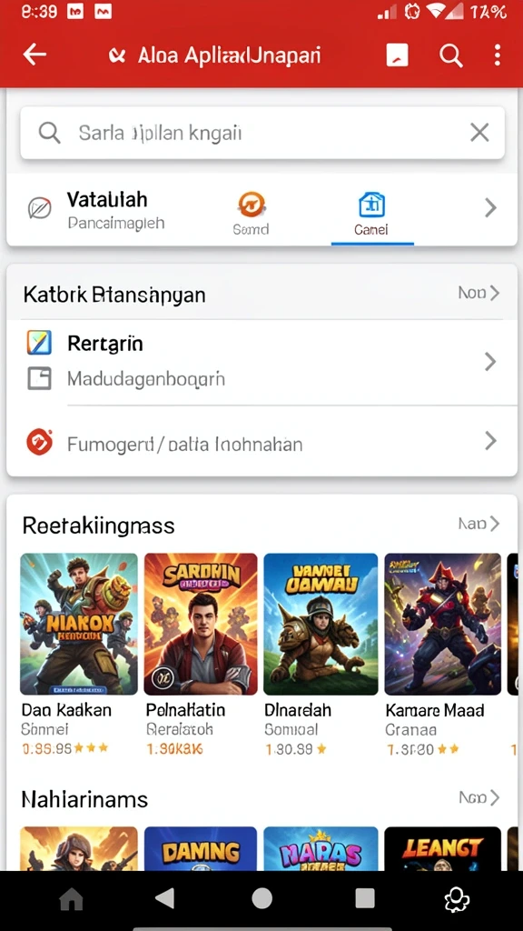 Tampilan menu utama BOS88 yang menarik dan mudah dinavigasi.