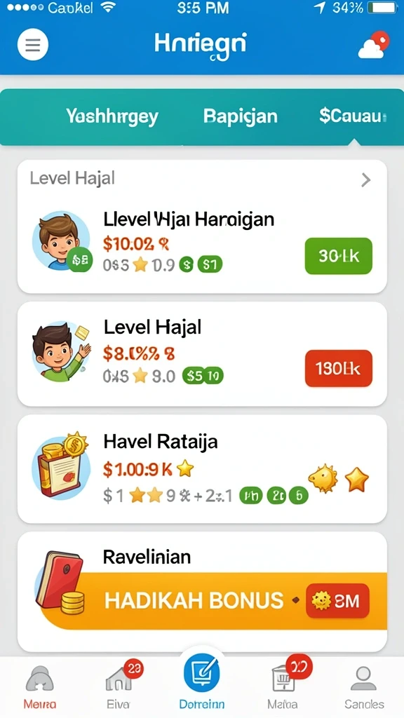 Tampilan antarmuka yang menarik dan mudah dinavigasi.