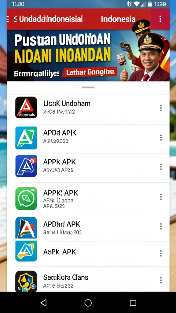 Tampilan level penuh warna yang menantang.