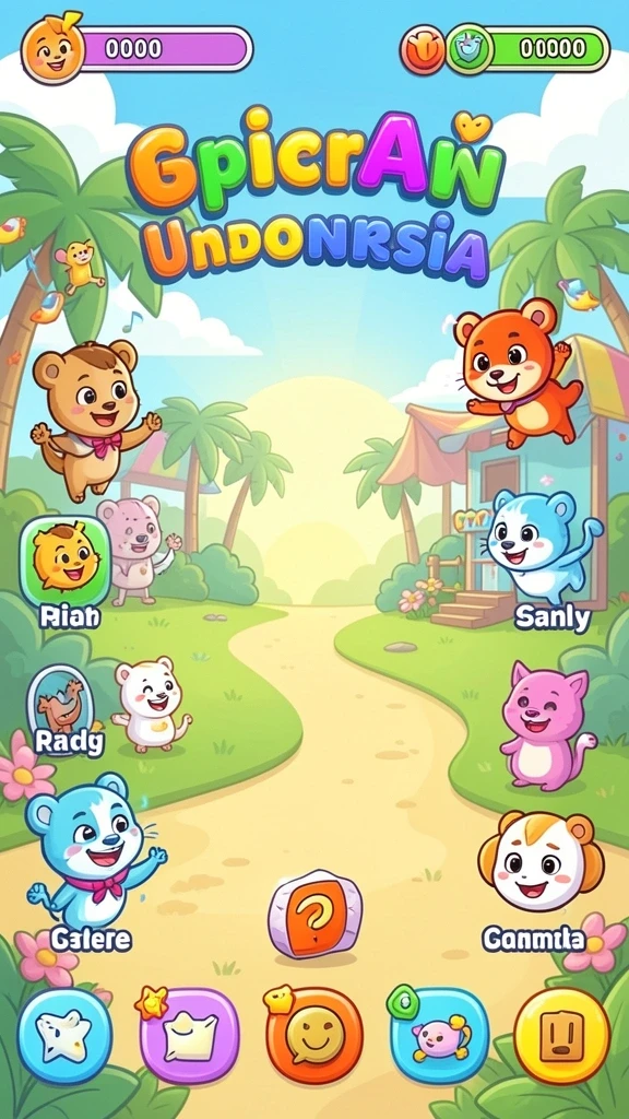 Screenshot menunjukkan grafis yang menakjubkan dalam permainan.