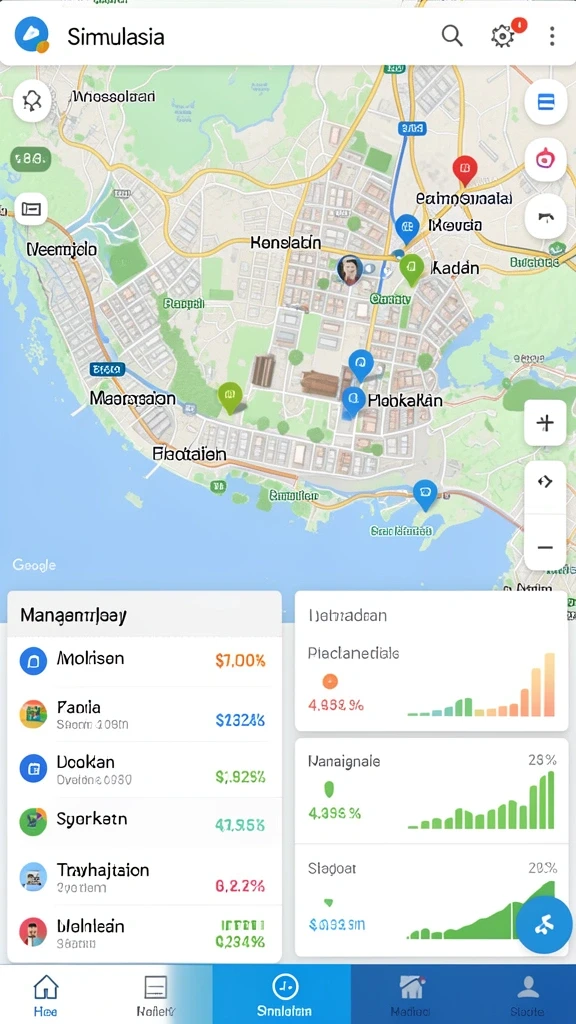 Tampilan karakter yang kaya akan detail dan warna.