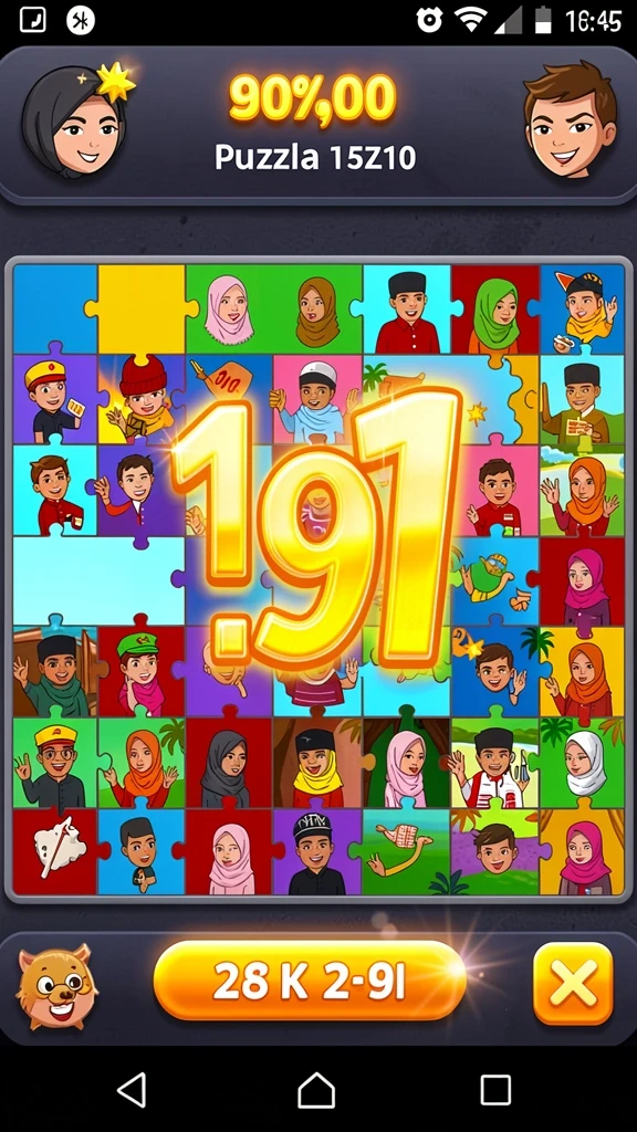 Beragam permainan judi yang tersedia.