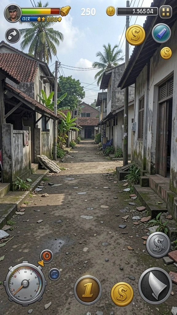 Tampilan utama aplikasi IDNSCORE dengan berbagai permainan.