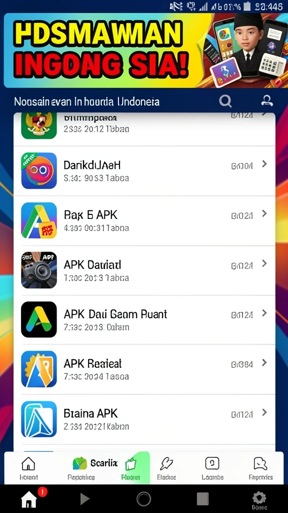 Screenshot menunjukkan fitur leaderboard yang menarik.