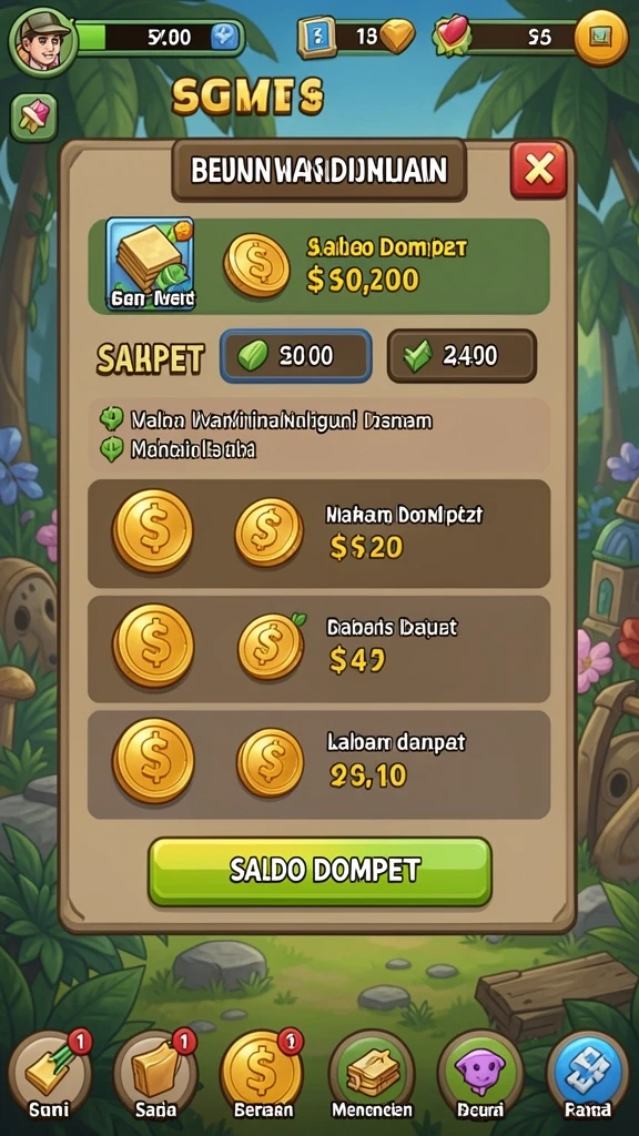 Screenshot menampilkan salah satu level yang menantang.