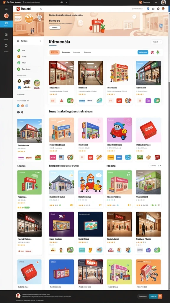 Tampilan antarmuka permainan yang user-friendly.