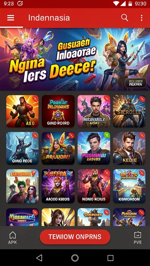 Level menantang dengan rintangan seru.