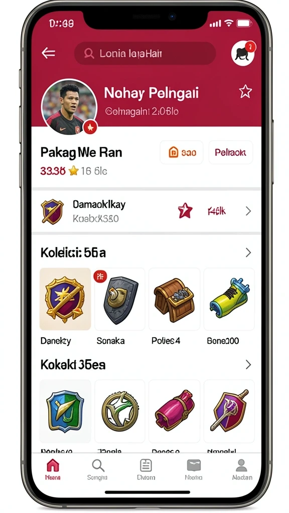 Beragam jenis permainan seru yang siap dimainkan.