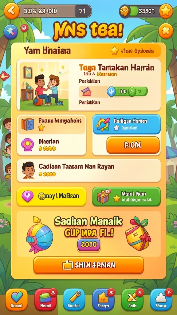 Tampilan antarmuka yang menarik dan mudah digunakan.