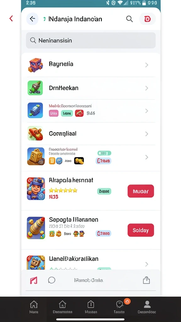 Fitur social multiplayer untuk bermain bersama teman.