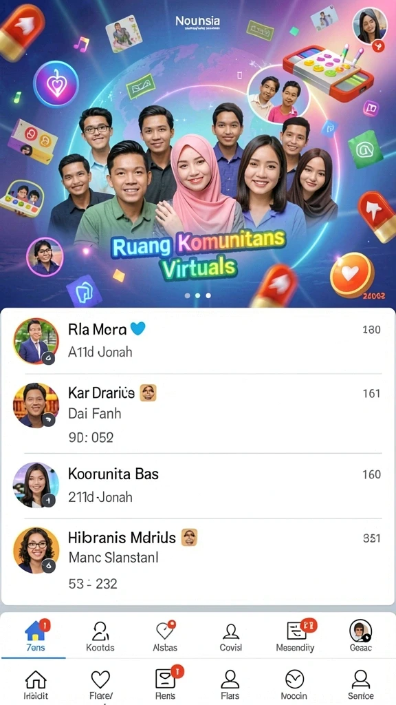 Tampilan antarmuka yang menarik dan mudah digunakan.