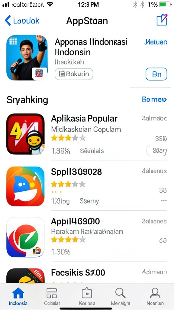 Tampilan antarmuka yang intuitif dan mudah dipahami.