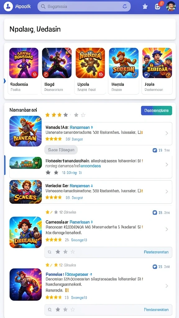 Tampilan antarmuka yang user-friendly dan mudah dinavigasi.
