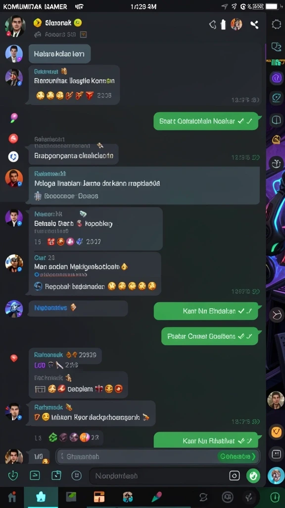 Pengalaman multiplayer yang seru.