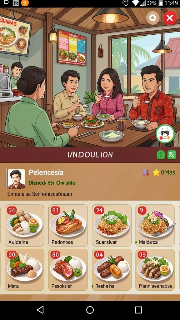Antarmuka pengguna yang menarik dan mudah digunakan.
