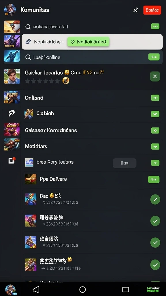 Variasi mode permainan yang menarik.