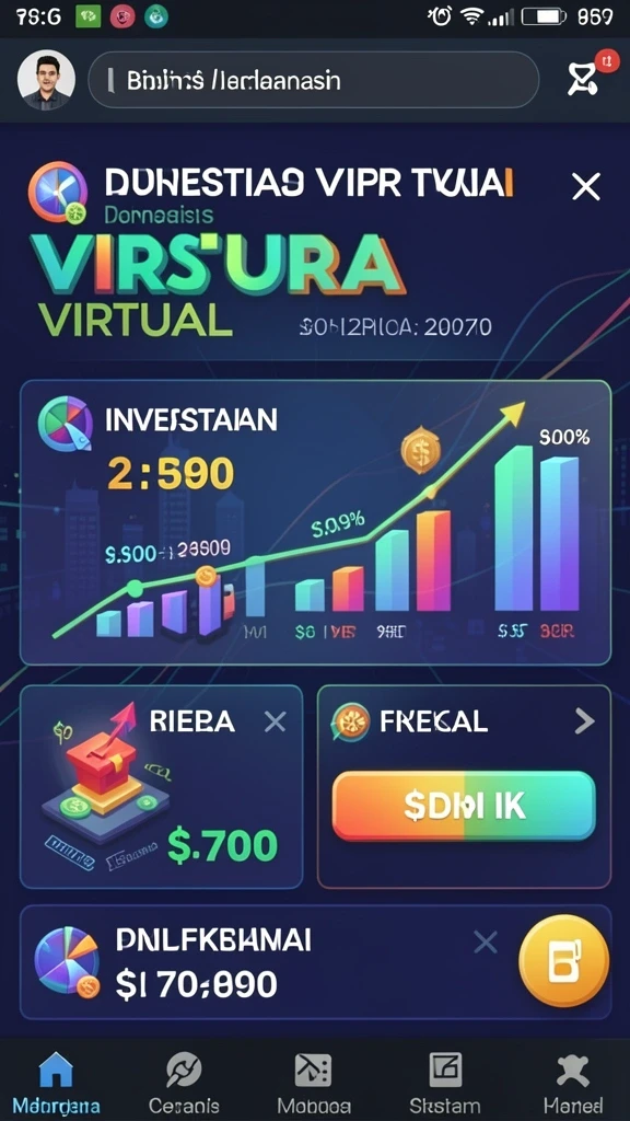 Fitur tantangan harian dengan hadiah menarik.