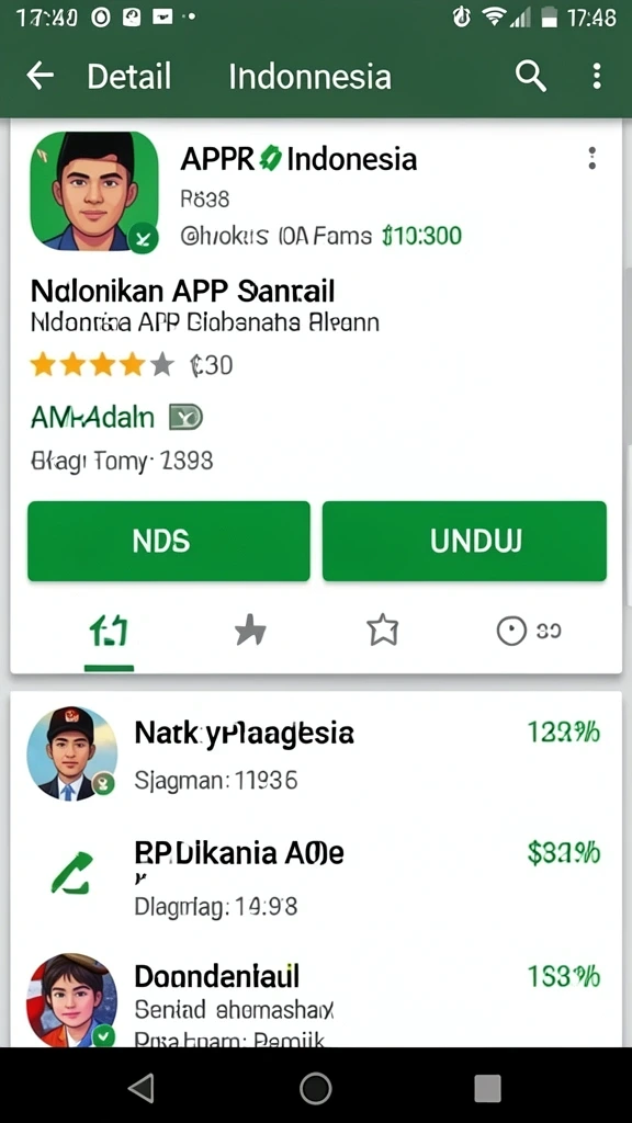Fitur sosial untuk berbagi pencapaian dengan teman.