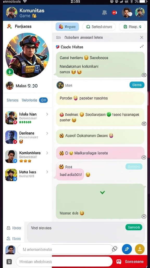 Tampilan antarmuka yang ramah pengguna dan mudah dinavigasi.