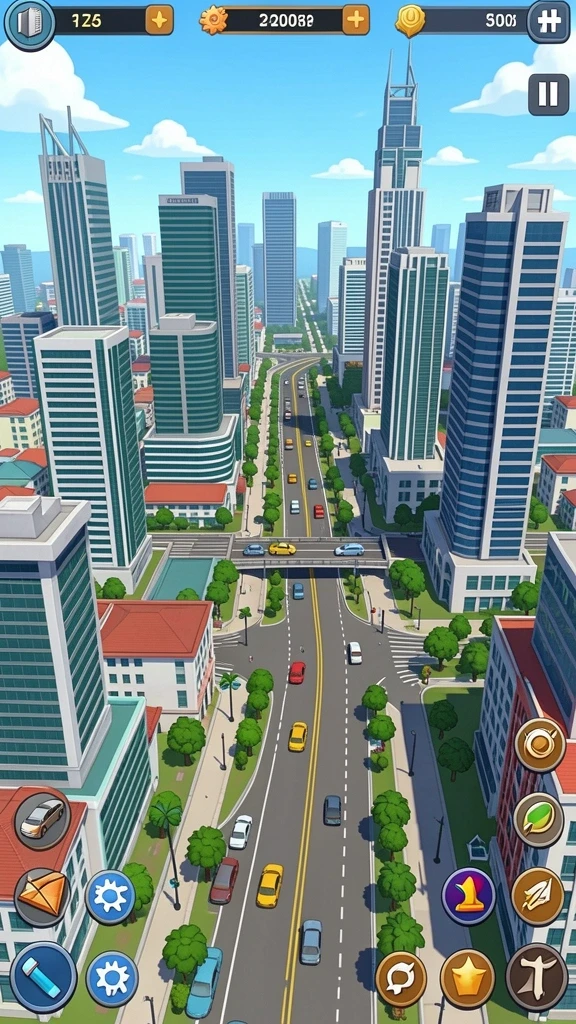 Screenshot dari level penuh tantangan di RAJACUAN.