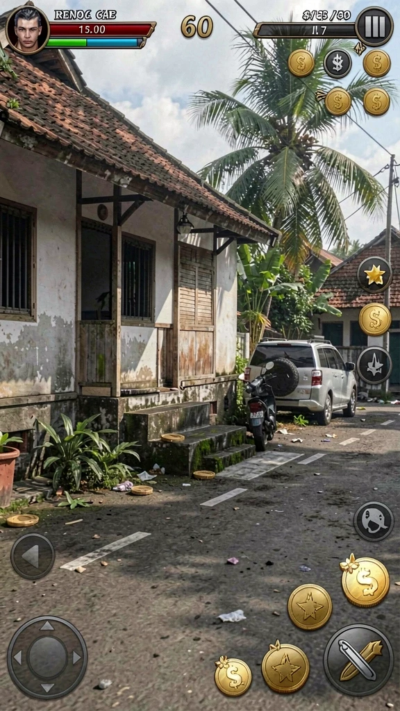 Tampilan awal yang menarik dan intuitif.