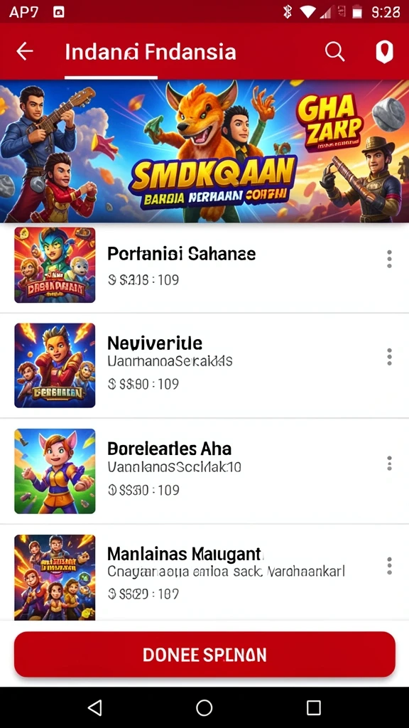 Visual grafis yang memukau dalam dunia permainan.