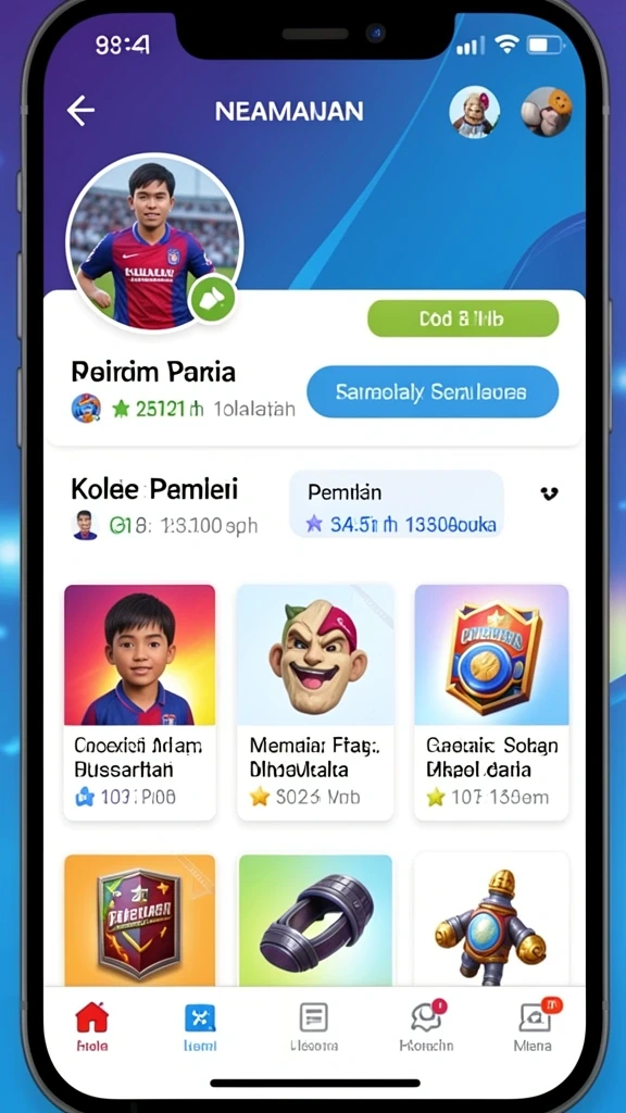 Tampilan mode multiplayer yang seru dan interaktif.