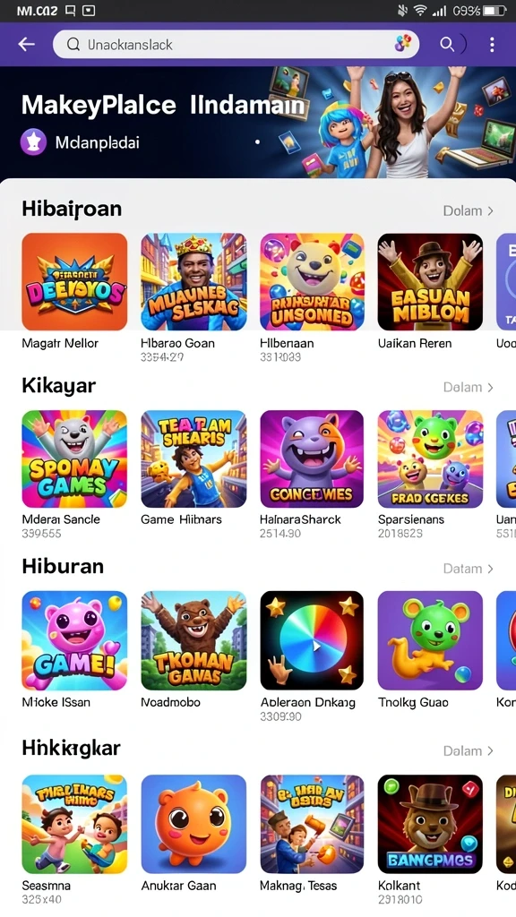 Karakter unik dengan kekuatan berbeda.