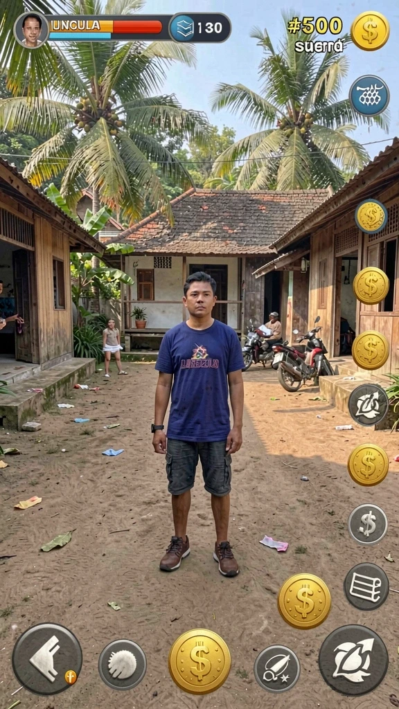 Tampilan antarmuka yang menarik dan modern.