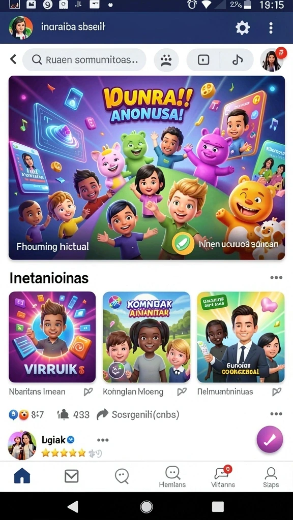 Screenshot memperlihatkan mode multiplayer yang seru.