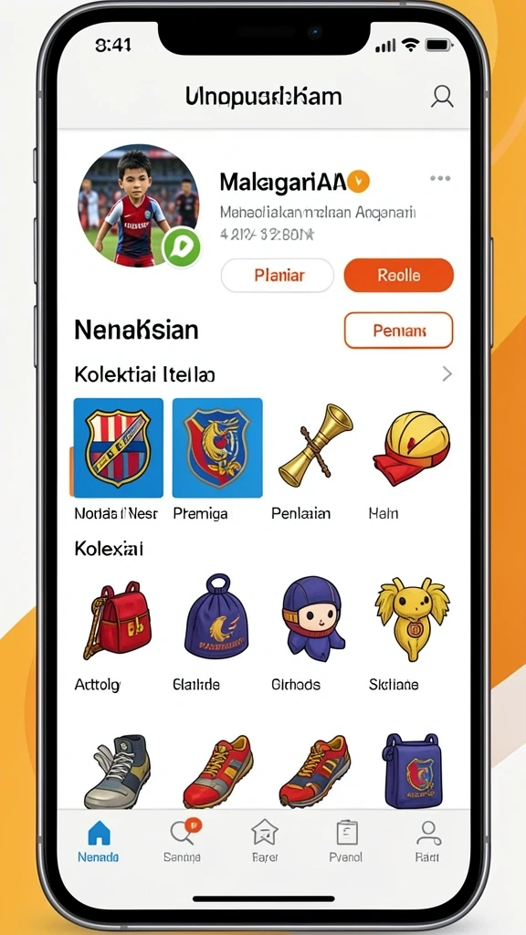 Berbagai jenis permainan lotere yang tersedia.