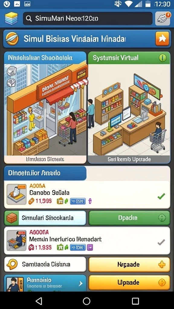 Menu akun pengguna untuk pengaturan dan riwayat taruhan.