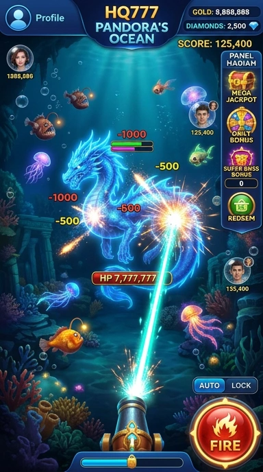 hq777 — layar beranda